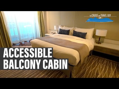 Thumbnail for Grand Princess Wheelchair Accessible Balcony Cabin | Stateroom A302 (BB Category Balcony)