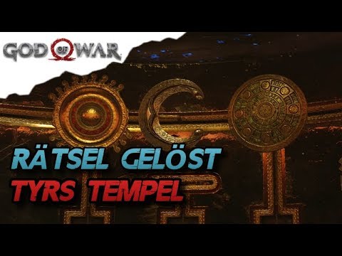 God of War 4 - Rätsel  Lösung, Tyrs Tempel Guide, (Deutsch/German) God of War 2018