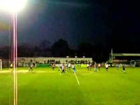 Stephen Smith's winning goal for Cambridge Vs Woking