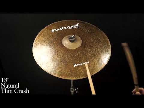 Masterwork 18" Natural Series Medium Thin Crash image 2