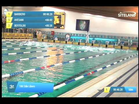 Serie 4 dei 100 Stile Libero  Assoluti Femmine Master - Campionati Regionali Masters 2014 di Veneto