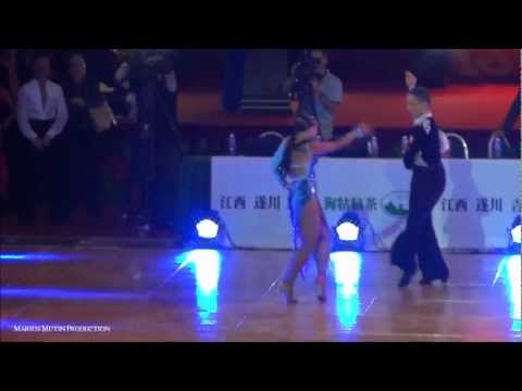 World Ch. Youth LAT 2012 - solo dance Samba - Maxim Stepanov & Viktoria Konstantinova