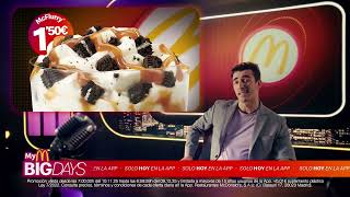 McDonald Breaking news! MyMcDonald's Big Days launches anuncio