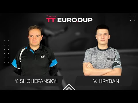 16:45 Yurii Shchepanskyi - Vadym Hryban 10.01.2024 TT Euro.Cup Ukraine Star. TABLE 3