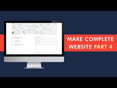 How To Make Website Using HTML CSS | Full Responsive Multi Page Website Design Step by Step