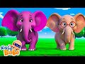 Ek Mota Hathi एक मोटा हाथी Bandar Mama Hindi Nursery Rhymes Kids Songs Balgeet A