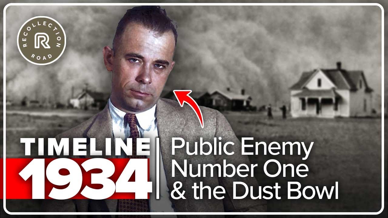 Timeline 1934 - Bank Robbers, The Dust Bowl, and Thanksgiving Football