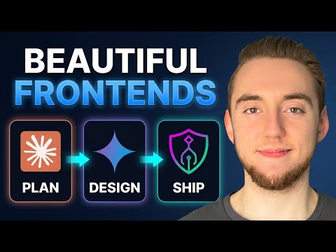 Claude Plans, Gemini Designs: One Workflow for Beautiful Frontends (LIVE)