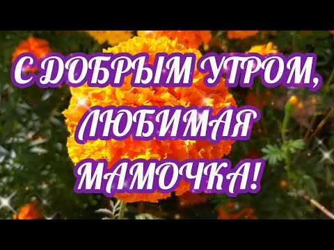 С добрым утром,ЛЮБИМАЯ МАМОЧКА! Доброе утро! Нежное пожелание доброго утра! Открытка с добрым утром!