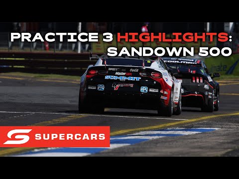 SUPERCARS 2023 Penrite Oil Sandown 500 FP3ハイライト動画
