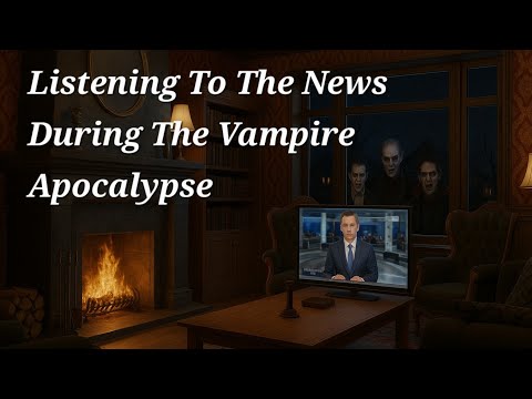 Vampire Apocalypse Radio | Listening to the News During the Vampire Apocalypse | Halloween Ambience