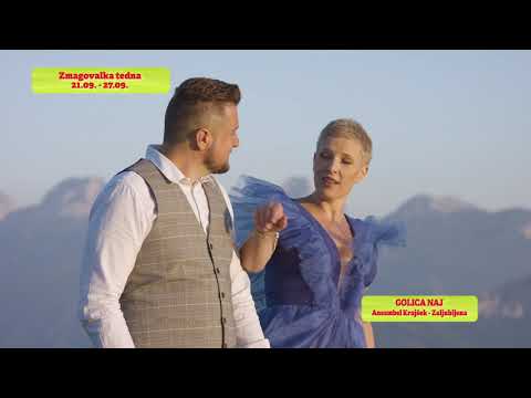 GOLICA NAJ Zmagovalka tedna 21.09. - 27.09.2020 Ansambel Krajšek - Zaljubljena