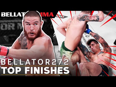 Top Finishes from Bellator 272 Fighters | Bellator MMA