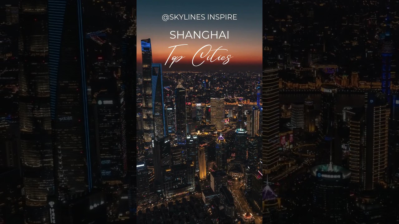 Lujiazui, Shanghai at Night | Breathtaking Aerial Drone Footage ✨🚁