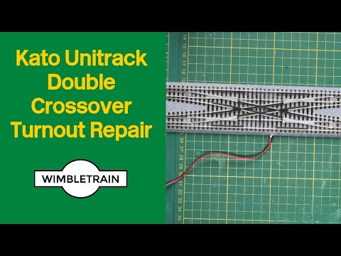 Kato Unitrack Double Crossover Turnout Repair 20-210 (N Gauge)