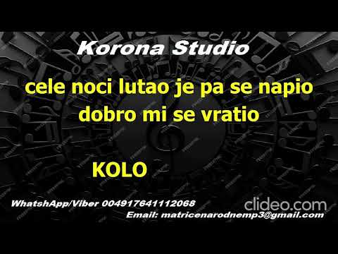 Srce je moje violina,Bekrija,Srpsko kolo  MATRICA Korona Studio