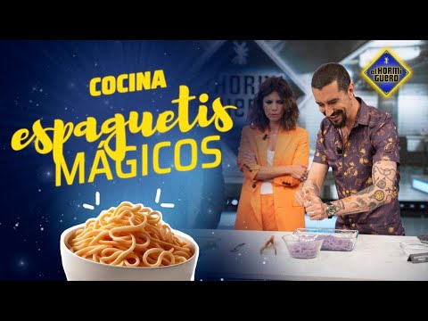 ¿Quieres aprender a cambiar el color de los espaguetis? - El Hormiguero