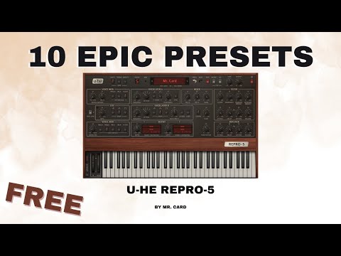 [FREE] 10 Epic Presets – u-he Repro-5 | Sound Demo (No Talking)