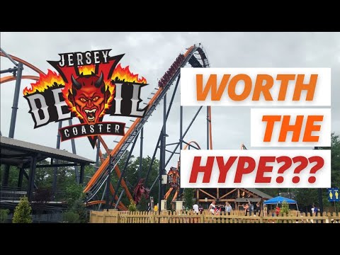 Video review of Jersey Devil Coaster by Great Adventure Guide