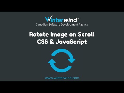 Rotate Image Using Html Css Javascript