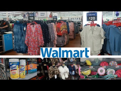 WALMART SHOPPING * CLOTHING SECTION & MORE