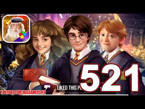 Harry Potter: Puzzles & Spells - All Levels Gameplay Max Level #521