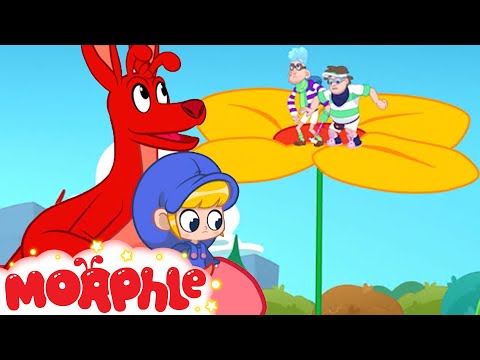 The Bandits Make Giant Flowers | Mila and Morphle Cartoons | Morphle vs Orphle - Kids Videos