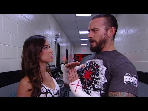 CM Punk Surprises AJ Lee At Book Signing