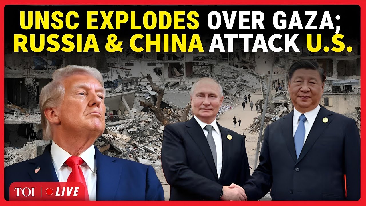 UNSC LIVE: 'Disappointed' Russia & China Blast Us Over Veto On Gaza Resolution; 'Israel Must Stop'