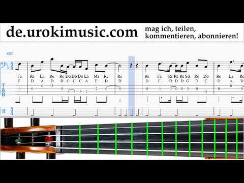 Cellounterricht Axel F - Crazy Frog Noten Lernen um-i995