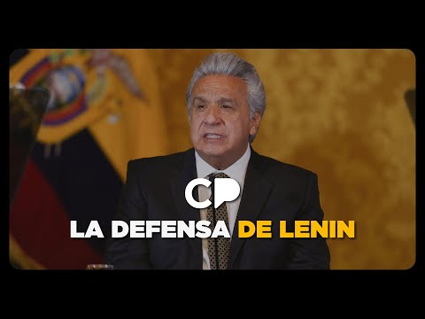 El abogado de Lenin Moreno antes del juicio.