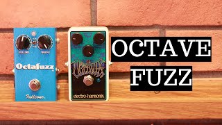 Video thumbnail for FUZZ OCTAVE SHOOTOUT: Fulltone Octafuzz vs Electro Harmonix Octavix by Music Bliss Malaysia