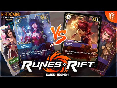 Riftbound Weekly Tournament 5 – Round 4 | Annie vs Ahri | Runes & Rift