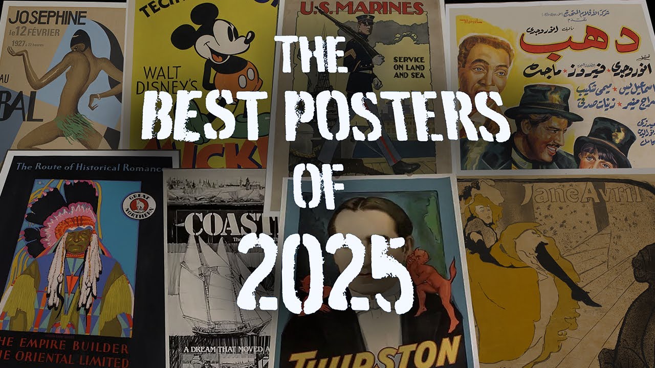 The BEST POSTERS of 2025 at POSTER FIX