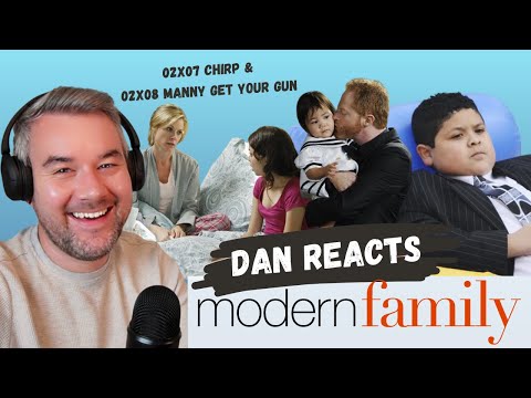 Chirp & Manny Get Your G*n | Modern Family reaction - Season 2 Ep 7 & 8