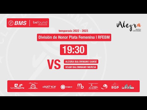 Balonmano Sanse VS UCAM BM Murcia - Temporada 22/23 - DHPF Grupo D