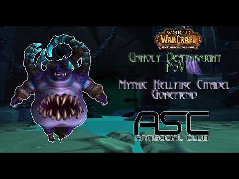 Mythic Gorefiend Unholy Deathknight