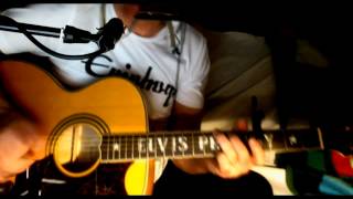 #28 ~ The Times They Are A-Changin´ ~ Bob Dylan ~ Acoustic Cover w/ Epiphone EJ-200 EP & Bluesharp