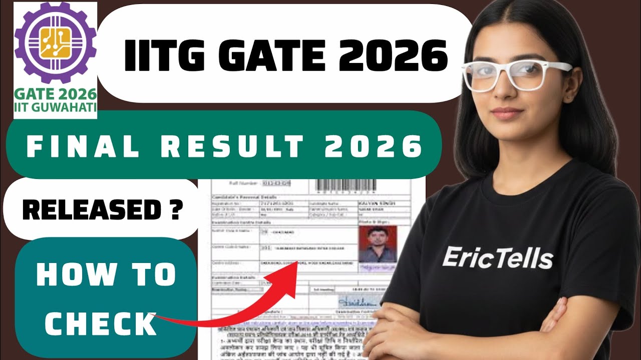 gate result 2026 | how to check gate exam result 2026