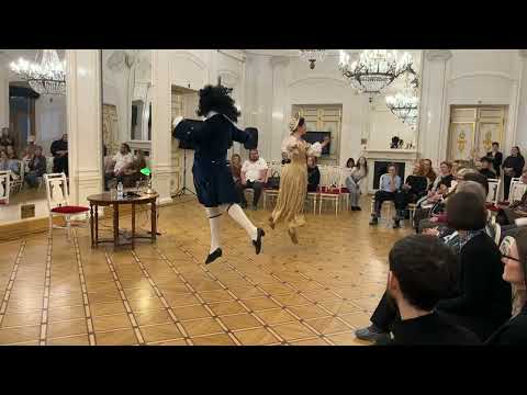 La Bretagne. Baroque dance in Sheremetiev Palace St. Petersburg