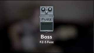 Video thumbnail for Boss FZ-5 Fuzz - Bass Demo [No Talking] by tafony