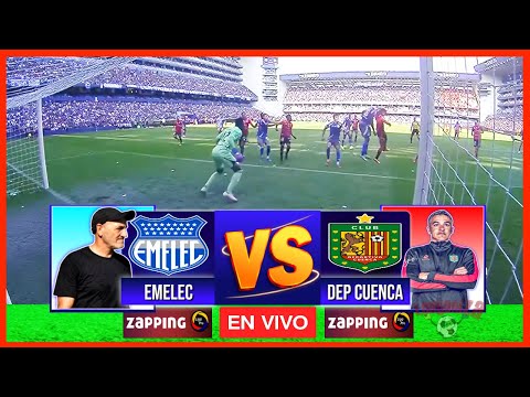 CS Emelec 3 - 1 Deportivo Cuenca LIGAPRO ECUABET 2025 SECOND HEXAGONAL DATE 1 LIVE