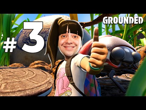 alanzoka jogando Grounded com os amigos - Parte #3