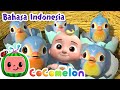 Lima Burung Kecil Menyambut Ramadhan ️ CoComelon Bahasa Indonesia Lagu Anak Nursery Rhymes