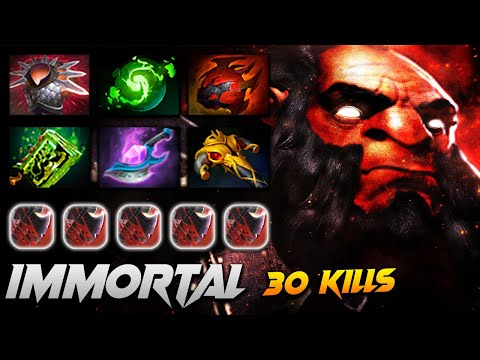 AXE Immortal Ownage 30 FRAGS - Dota 2 Pro Gameplay [Watch & Learn]
