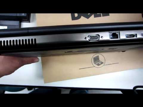 Dell Precision M4600 unboxing