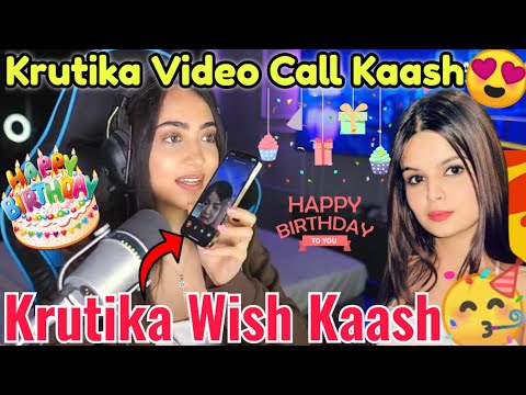 Krutika First Wish Kaash on Live Stream😍🥰