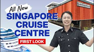 New Singapore Cruise Centre at HarbourFront and ICA’s border clearance operations in its new home!