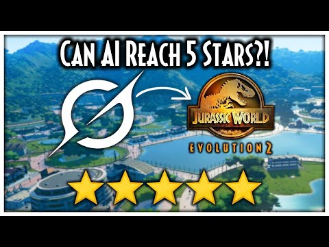 Can GROK AI Create A 5 Star Park In JWE2? |  Jurassic World Evolution 2 Park Building Challenge!