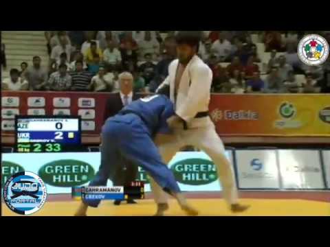 Judo Grand Slam Baku 2013 Final -90kg GAHRAMANOV (AZE) - GREKOV Valentyn (UKR)